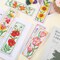 6-Set Flower Cross Stitch Bookmark Kit – Beginner-Friendly DIY Stamped Embroidery Kit with Felt Backing, Thread & Instructions for Adults